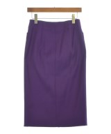 NOBLE（ノーブル）ひざ丈スカート 紫 サイズ:36(S位) レディース/2200618153022