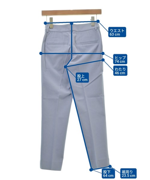 NOBLE（ノーブル）スラックス 紫 サイズ:34(XS位) レディース/2200610926310