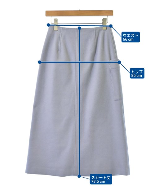 NOBLE（ノーブル）ロング・マキシ丈スカート 青 サイズ:36(S位) レディース/2200610397035