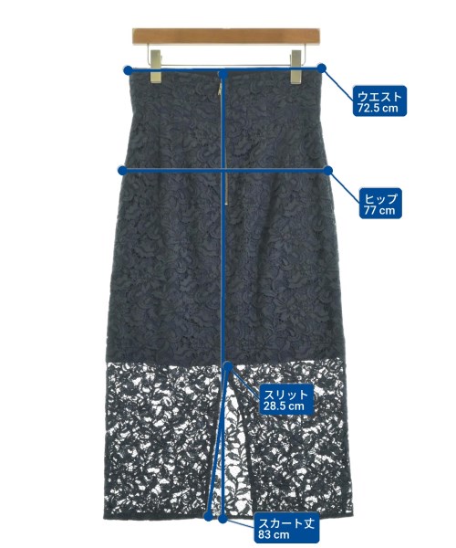 NOBLE（ノーブル）ロング・マキシ丈スカート 紺 サイズ:-(M位) レディース/2200613936170