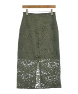 NOBLE（ノーブル）ロング・マキシ丈スカート 緑 サイズ:38(M位) レディース/2200613936187