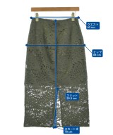 NOBLE（ノーブル）ロング・マキシ丈スカート 緑 サイズ:38(M位) レディース/2200613936187