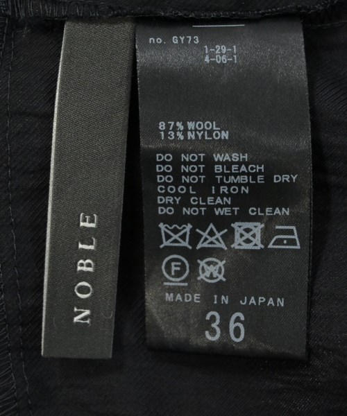 NOBLE（ノーブル）ワンピース 黒 サイズ:36(S位) レディース/2200619197070