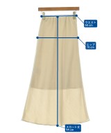 NOBLE（ノーブル）ロング・マキシ丈スカート ベージュ サイズ:36(S位) レディース/2200601542062