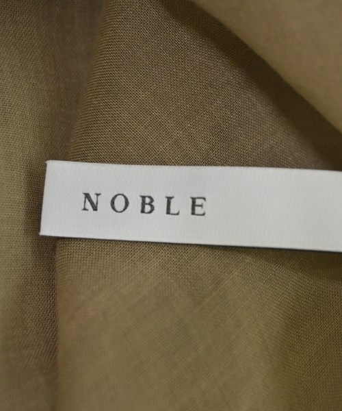 NOBLE（ノーブル）シャツワンピース 茶 サイズ:F レディース/2200603215087