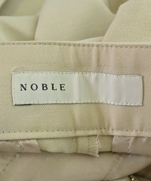 NOBLE（ノーブル）スラックス ベージュ サイズ:36(S位) レディース/2200596699062
