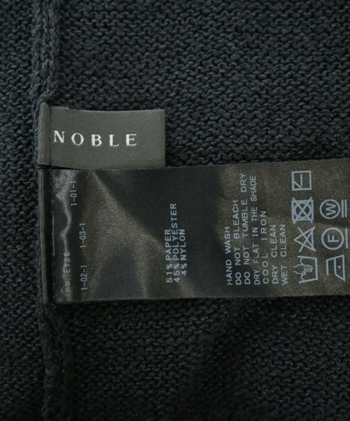 NOBLE（ノーブル）ベスト 黒 サイズ:-(S位) レディース/2200608034027