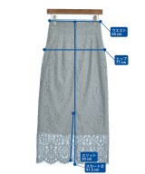 NOBLE（ノーブル）ロング・マキシ丈スカート 青 サイズ:38(M位) レディース/2200608466033