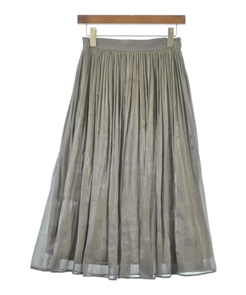 NOBLE(ノーブル)ロング・マキシ丈スカート グレー サイズ:36(S位)/2200668619042