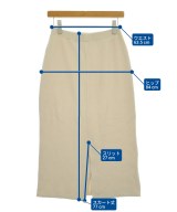 NOBLE（ノーブル）ロング・マキシ丈スカート ベージュ サイズ:36(S位) レディース/2200669776058