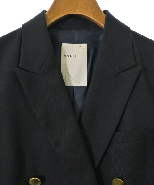 NOBLE（ノーブル）テーラードジャケット 紺 サイズ:36(S位) レディース/2200668992022