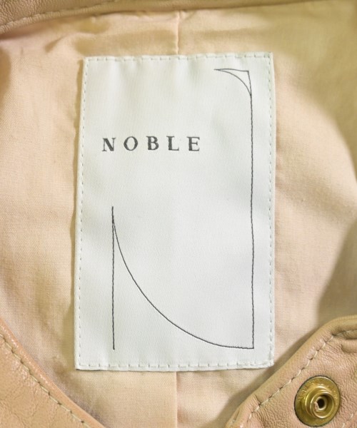 NOBLE（ノーブル）ライダース ベージュ サイズ:40(M位) レディース/2200673371010