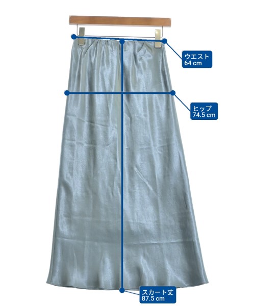 NOBLE（ノーブル）ロング・マキシ丈スカート 青 サイズ:-(M位) レディース/2200671765040
