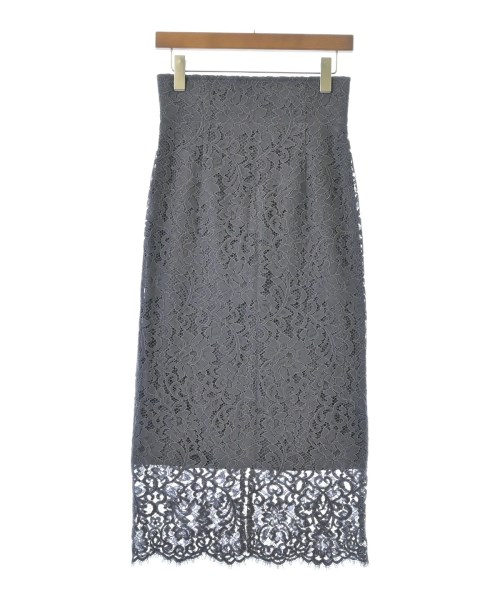 NOBLE(ノーブル)ロング・マキシ丈スカート グレー サイズ:36(S位)/2200672782060