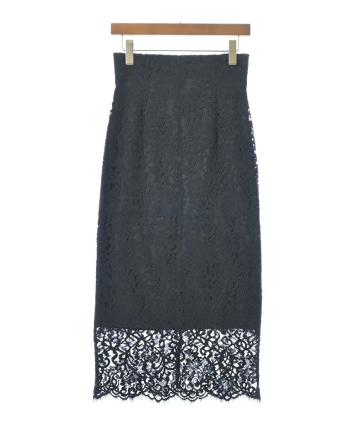 NOBLE(ノーブル)ロング・マキシ丈スカート 紺 サイズ:36(S位)/2200672782077