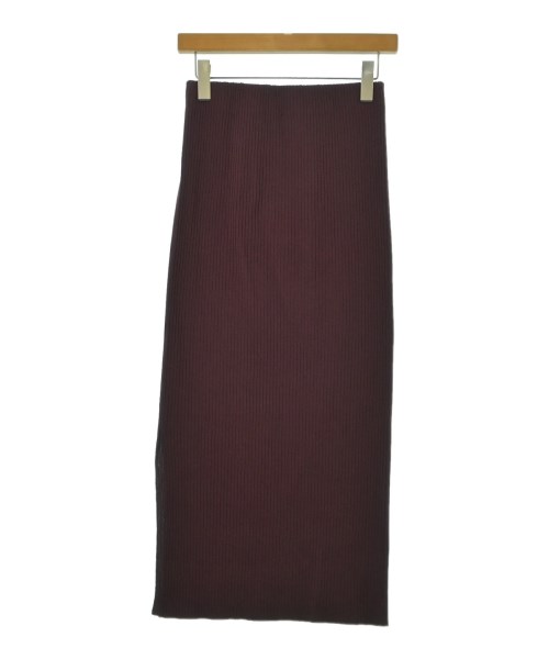 NOBLE（ノーブル）ロング・マキシ丈スカート 赤 サイズ:36(S位) レディース/2200673709035