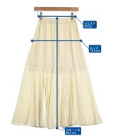 NOBLE（ノーブル）ロング・マキシ丈スカート ベージュ サイズ:36(S位) レディース/2200674206014