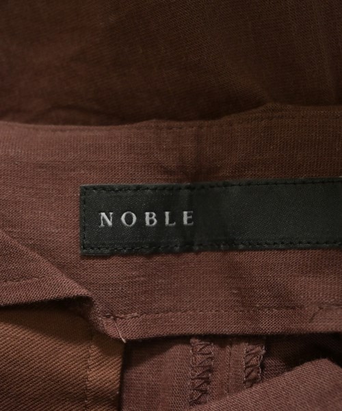 NOBLE（ノーブル）スラックス 茶 サイズ:36(S位) レディース/2200672350016
