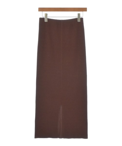 NOBLE（ノーブル）ロング・マキシ丈スカート 茶 サイズ:38(M位) レディース/2200670804030
