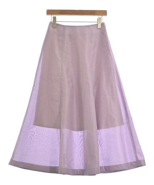 NOBLE(ノーブル)ロング・マキシ丈スカート 紫 サイズ:36(S位)/2200671918026