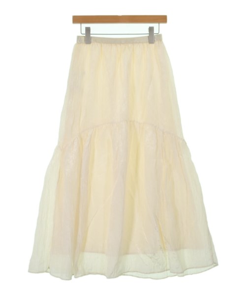 NOBLE（ノーブル）ロング・マキシ丈スカート 白 サイズ:F レディース/2200668917148