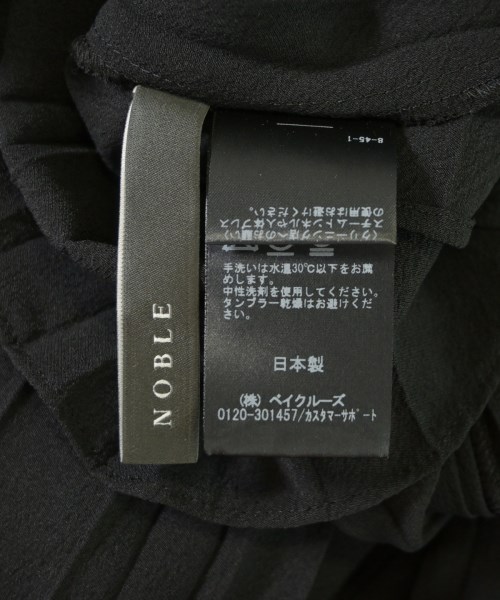NOBLE（ノーブル）ワンピース 黒 サイズ:F レディース/2200668917162