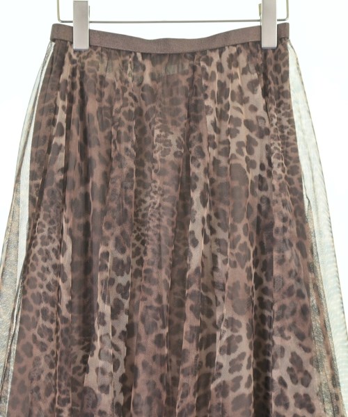 NOBLE（ノーブル）ロング・マキシ丈スカート 茶 サイズ:-(S位) レディース/2200668917247