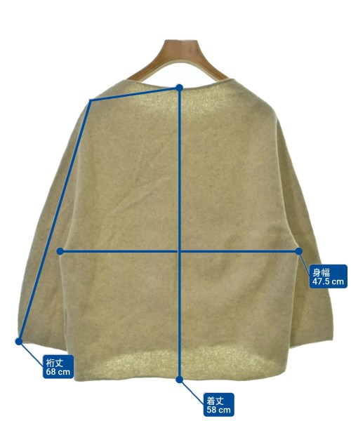 NOBLE（ノーブル）ニット・セーター ベージュ サイズ:-(M位) レディース/2200671158026