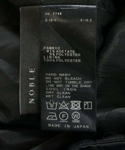 NOBLE（ノーブル）ワンピース 黒 サイズ:-(M位) レディース/2200676827026