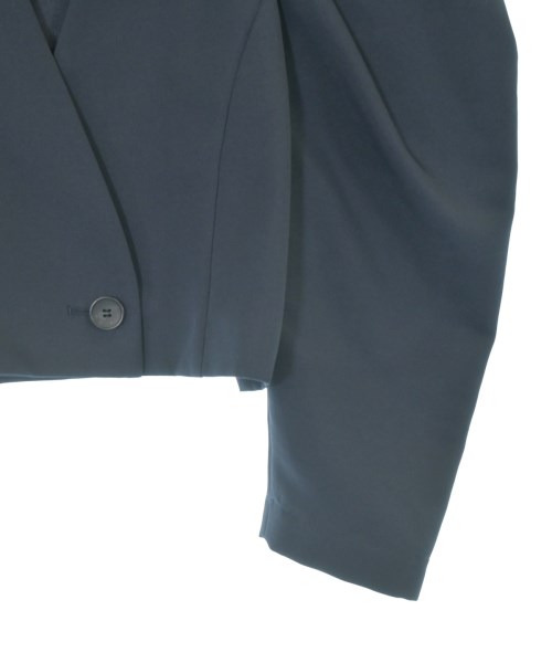 NOBLE（ノーブル）ノーカラージャケット 紺 サイズ:F レディース/2200674764033