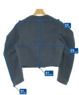 NOBLE（ノーブル）ノーカラージャケット 紺 サイズ:F レディース/2200674764033