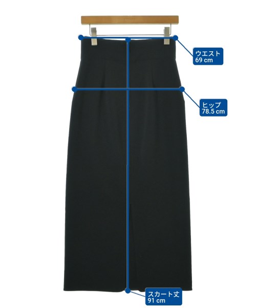 NOBLE（ノーブル）ロング・マキシ丈スカート 黒 サイズ:38(M位) レディース/2200674239012