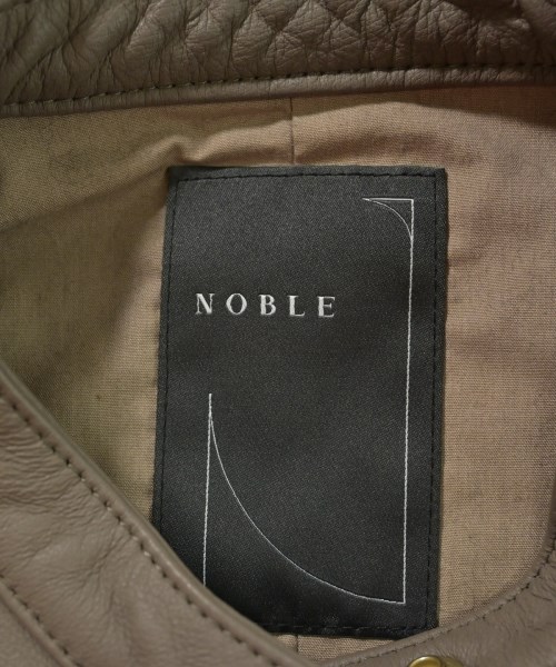 NOBLE（ノーブル）ライダース 茶 サイズ:36(S位) レディース/2200677720029