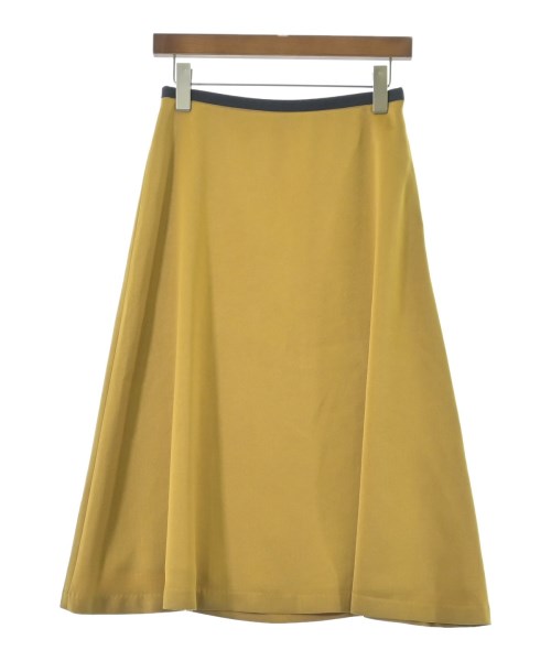 NOBLE(ノーブル)ロング・マキシ丈スカート 黄 サイズ:38(M位)/2200678924020