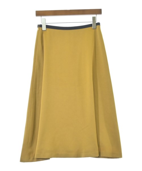 NOBLE（ノーブル）ロング・マキシ丈スカート 黄 サイズ:38(M位) レディース/2200678924020