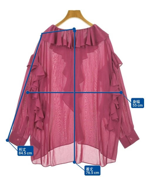 NOBLE（ノーブル）ブラウス ピンク サイズ:F レディース/2200679435051