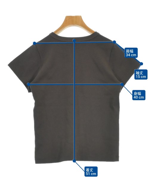NOBLE（ノーブル）Tシャツ・カットソー 茶 サイズ:-(S位) レディース/2200672876196