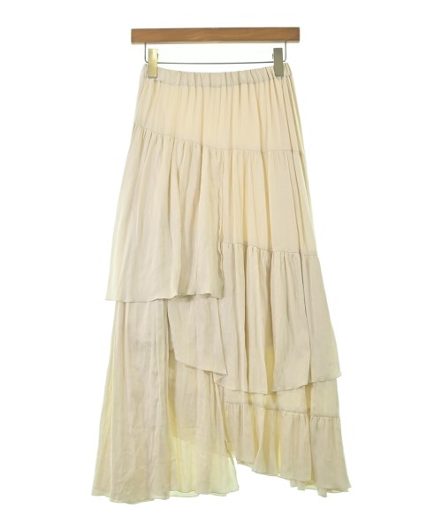 NOBLE（ノーブル）ロング・マキシ丈スカート 白 サイズ:F レディース/2200676394085