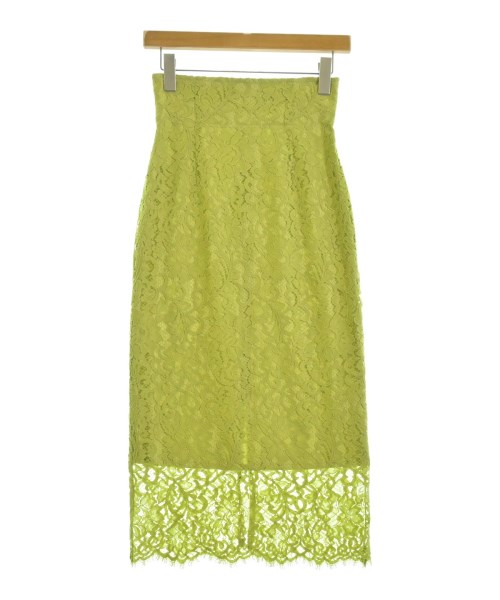 NOBLE(ノーブル)ロング・マキシ丈スカート 緑 サイズ:32(XXS位)/2200674606067