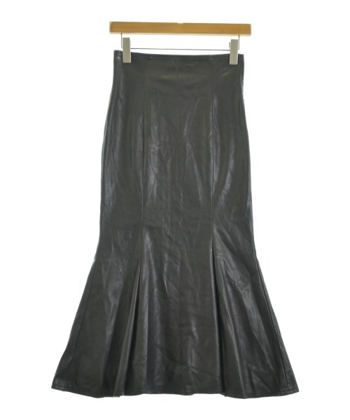 NOBLE(ノーブル)ロング・マキシ丈スカート 黒 サイズ:34(XS位)/2200674796058