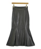 NOBLE（ノーブル）ロング・マキシ丈スカート 黒 サイズ:34(XS位) レディース/2200674796058