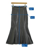 NOBLE（ノーブル）ロング・マキシ丈スカート 黒 サイズ:34(XS位) レディース/2200674796058