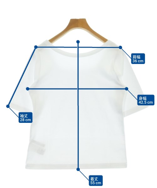 NOBLE（ノーブル）Tシャツ・カットソー 白 サイズ:-(M位) レディース/2200679761020