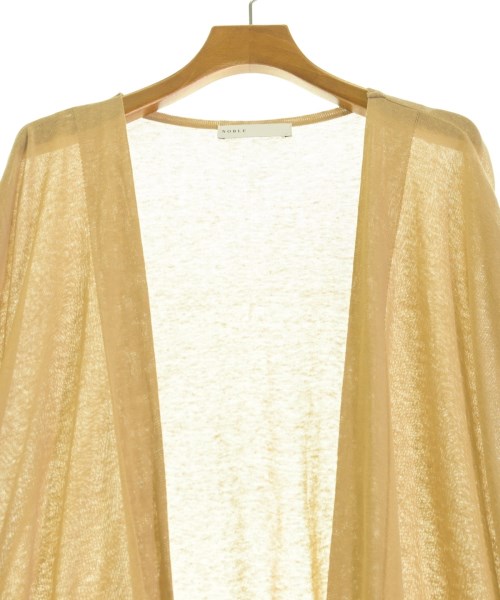 NOBLE（ノーブル）カーディガン ベージュ サイズ:F レディース/2200676689075