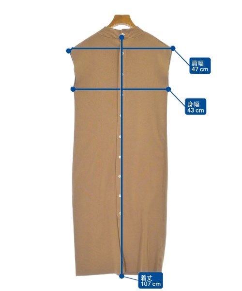 NOBLE（ノーブル）ワンピース 茶 サイズ:-(M位) レディース/2200679979036
