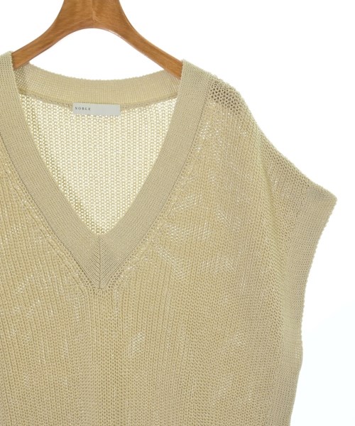 NOBLE（ノーブル）ベスト ベージュ サイズ:F レディース/2200677227023