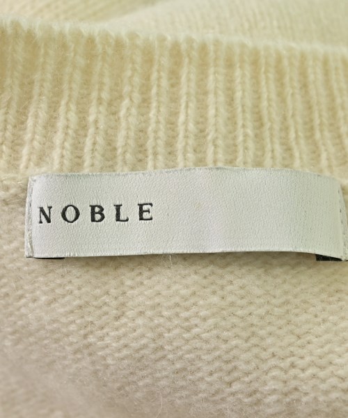 NOBLE（ノーブル）カーディガン 白 サイズ:F レディース/2200679388050