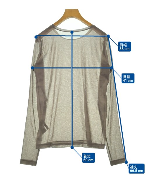 NOBLE（ノーブル）Tシャツ・カットソー 茶 サイズ:-(S位) レディース/2200681070127