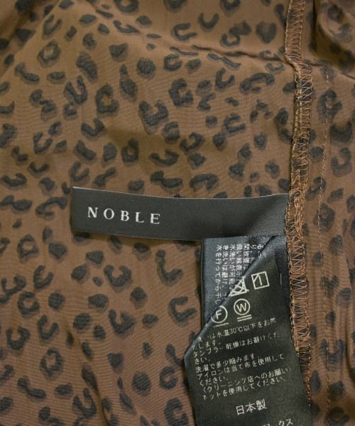 NOBLE（ノーブル）ワンピース 茶 サイズ:F レディース/2200681128125