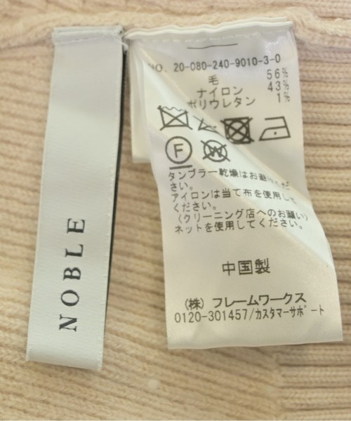 NOBLE（ノーブル）ニット・セーター ピンク サイズ:F レディース/2200674805057
